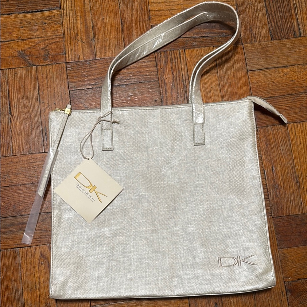 DONNA KARAN DK CASHMERE COLLECTION TOTE BAG